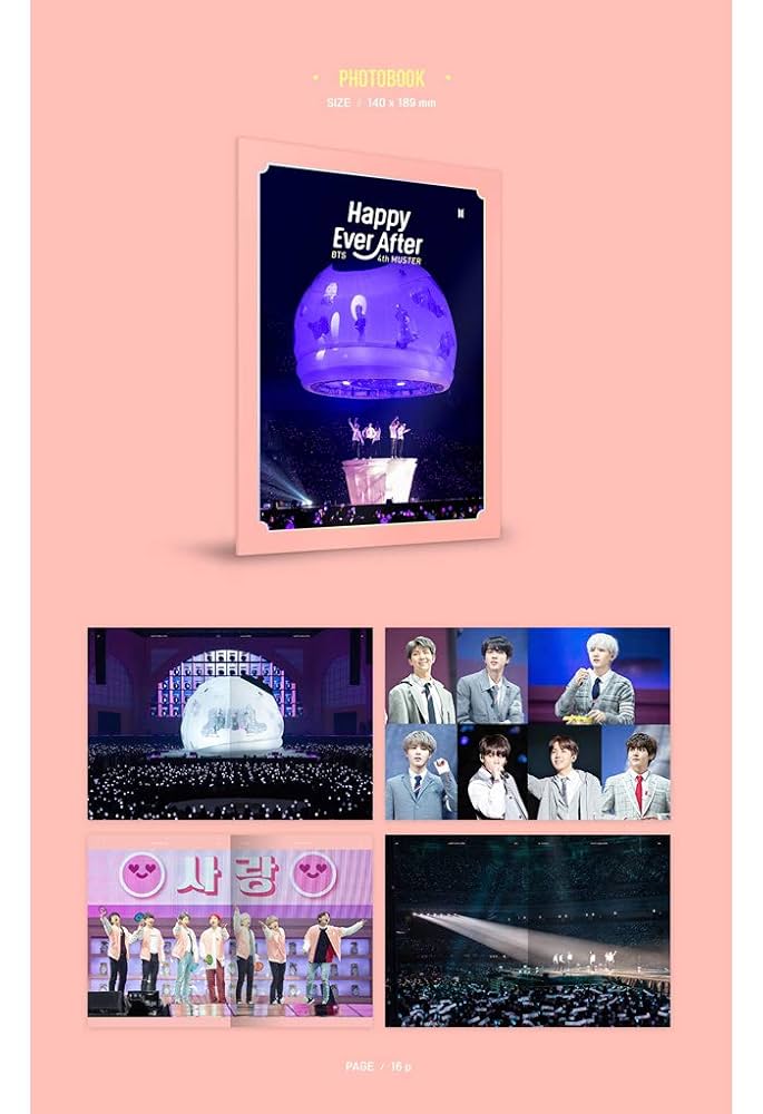 Amazon.co.jp: 防弾少年団(BTS) - BTS 4TH MUSTER [HAPPY EVER AFTER